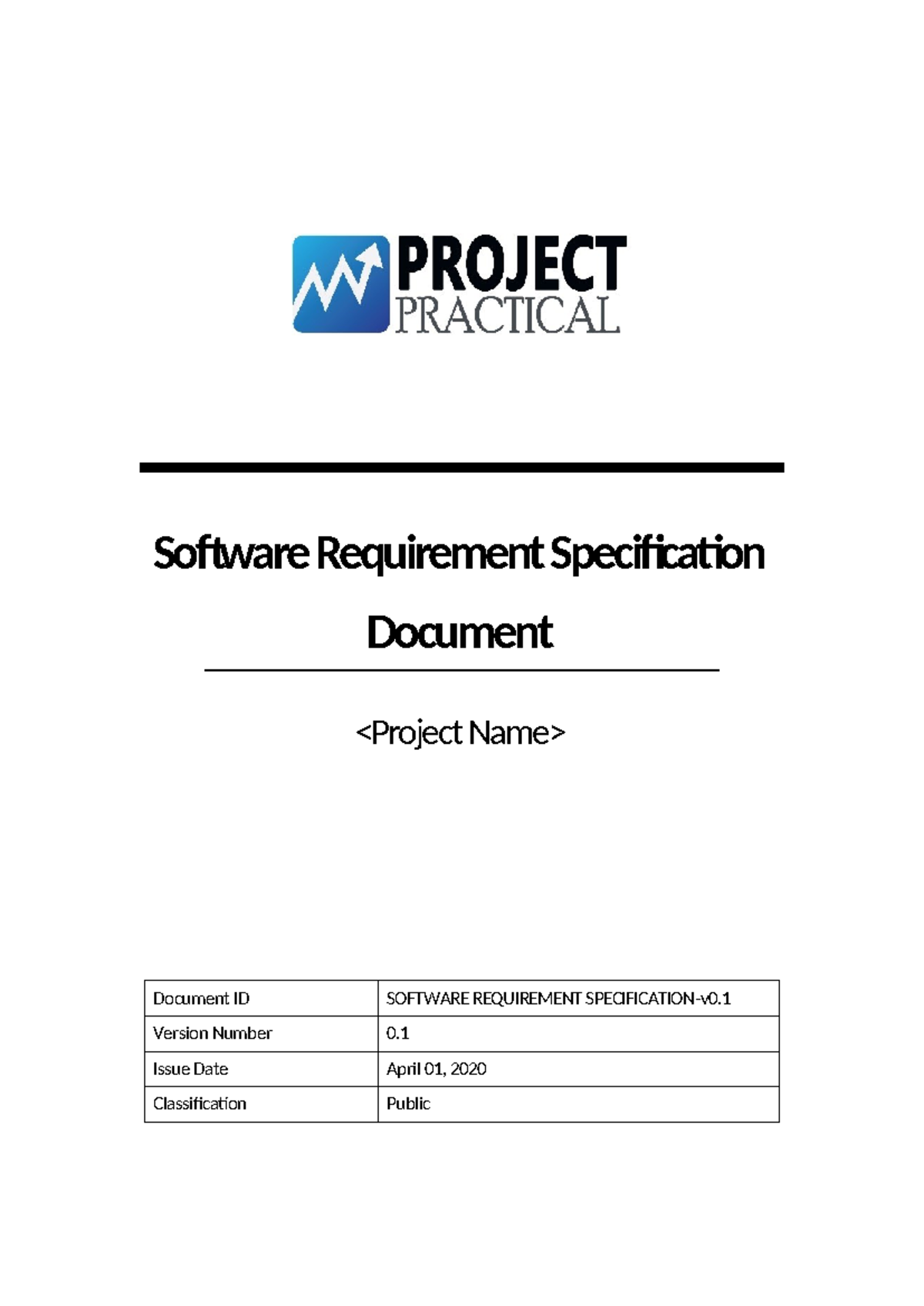 Software Requirement Specification Document Template v0 - Software ...
