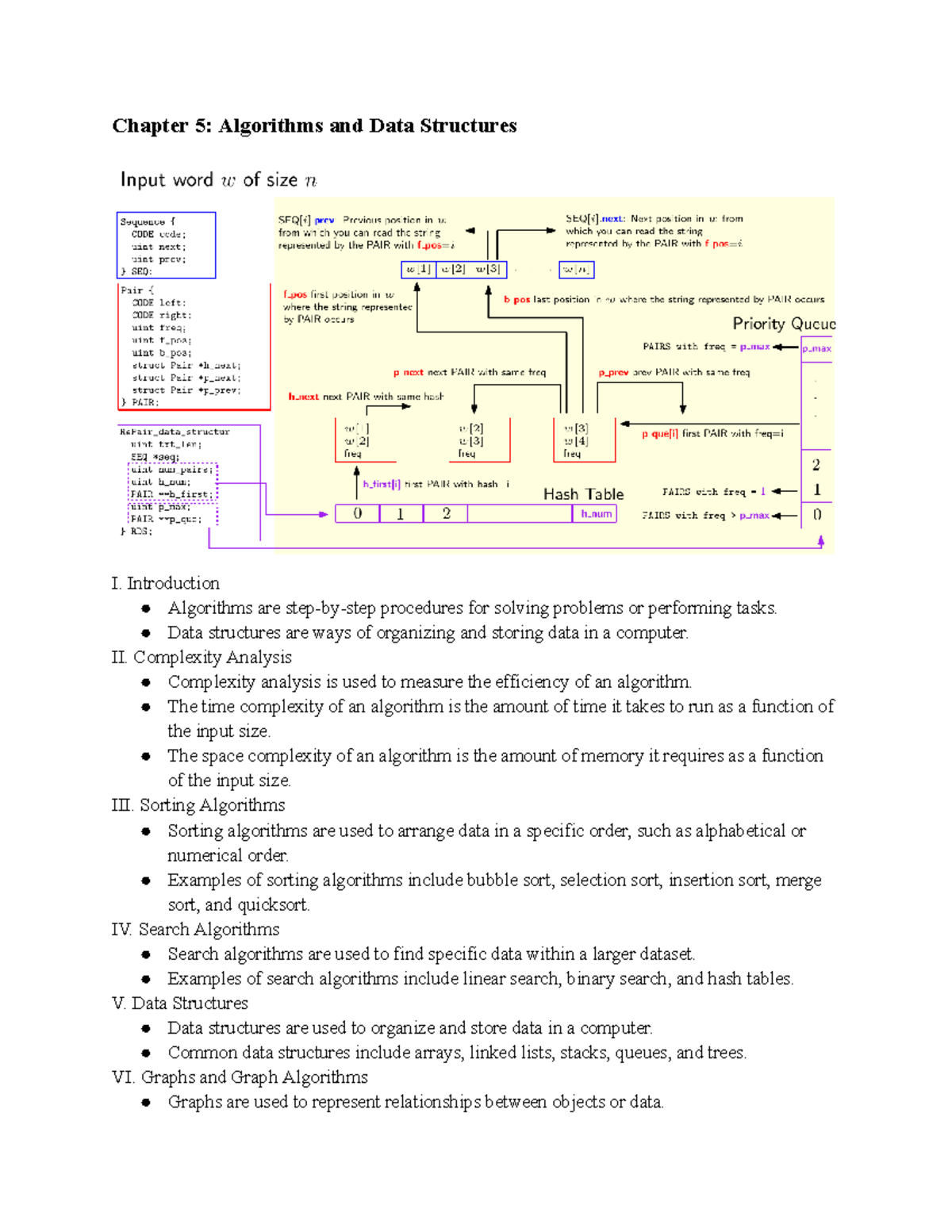 Chapter 5: Algorithms & Data Structures Overview and Analysis - Studocu