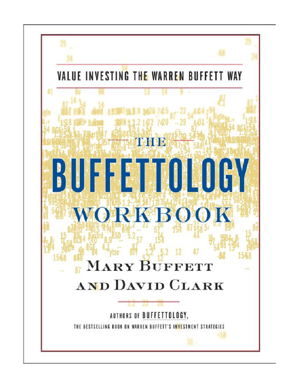 Buffettology Workbook: Mastering Warren Buffett's Investment Strategies ...