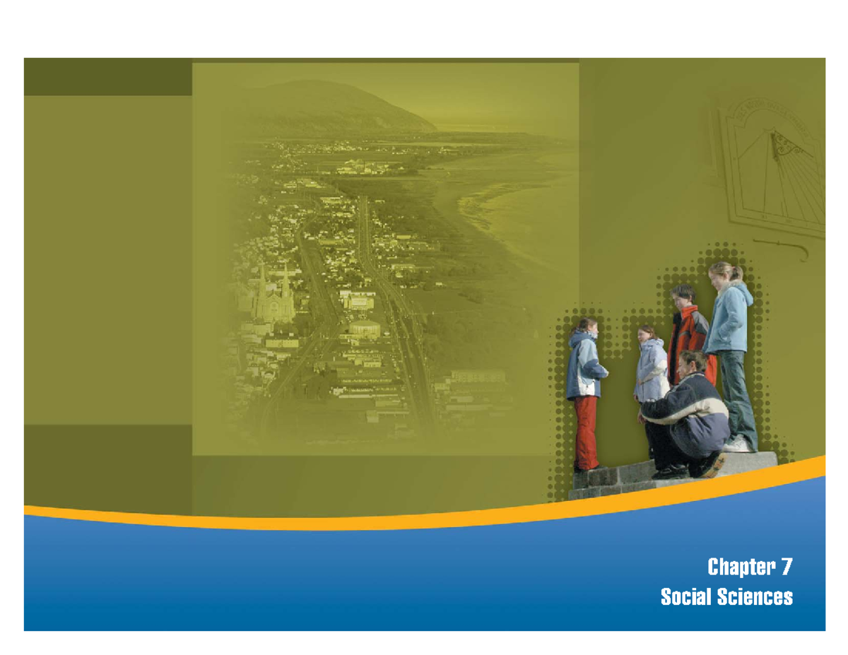 Chapter 72 - Readings - Chapter 7 Social Sciences Introduction to the ...