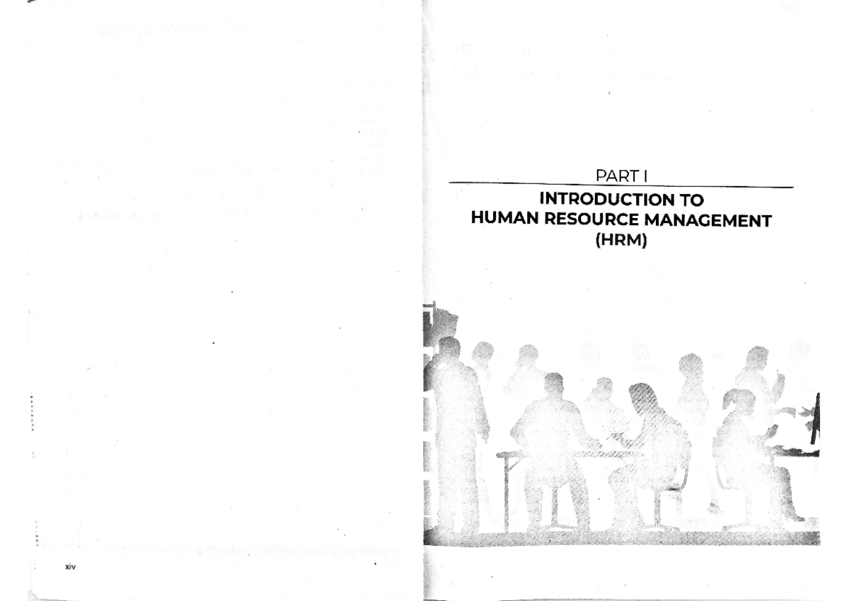 Chapter 1: Introduction to Human Resource Management (HRM) Concepts ...
