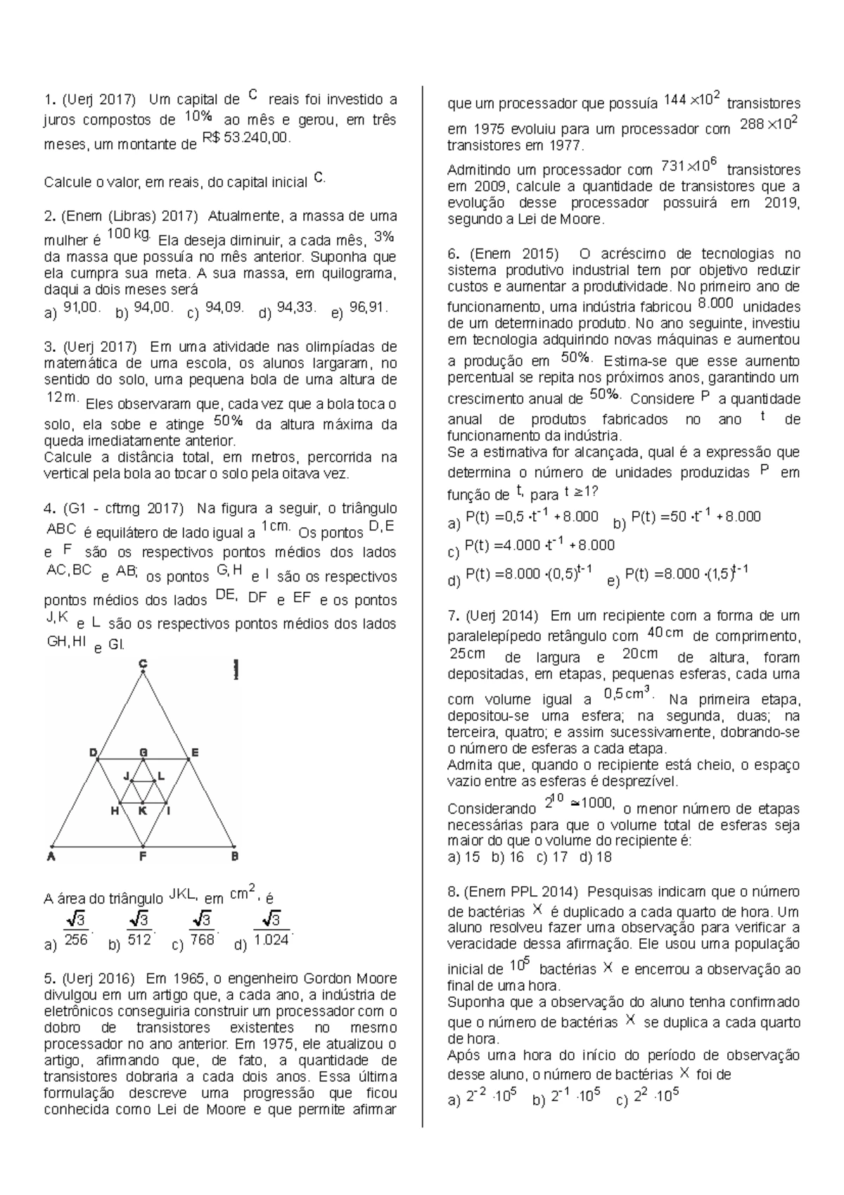112645335 Exercicios Resolvidos de Matematica - MATEMÁTICA AB 3 a ...