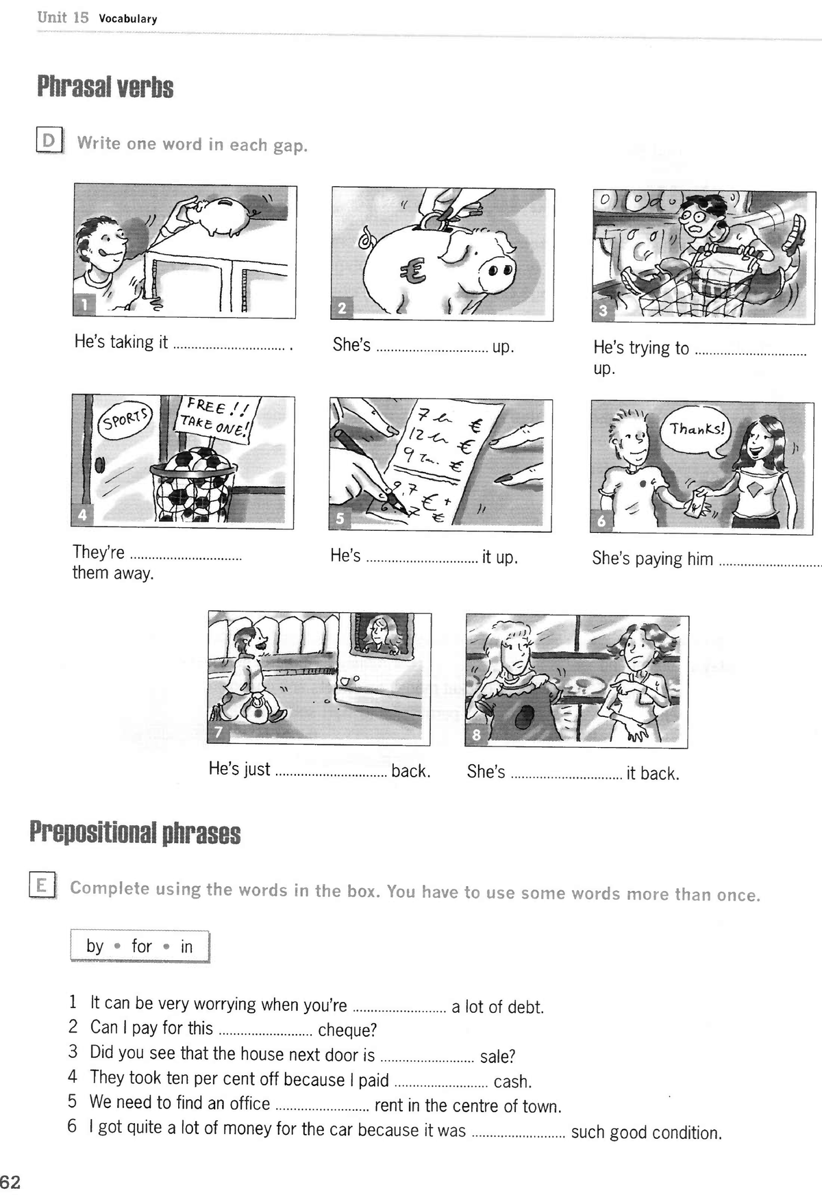 Destination B1 Grammar & Vocabulary Unit 15: Phrasal Verbs ...
