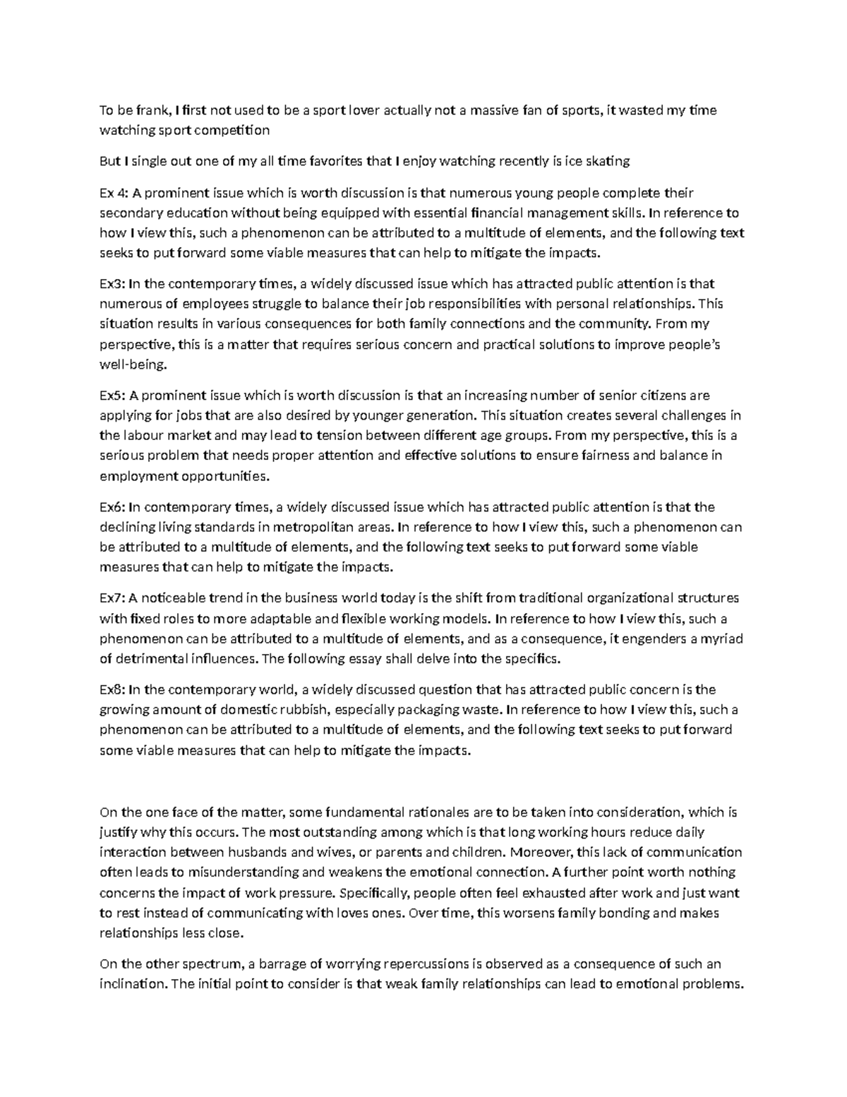 Wri - Analysis of Contemporary Social Issues and Trends - Studocu