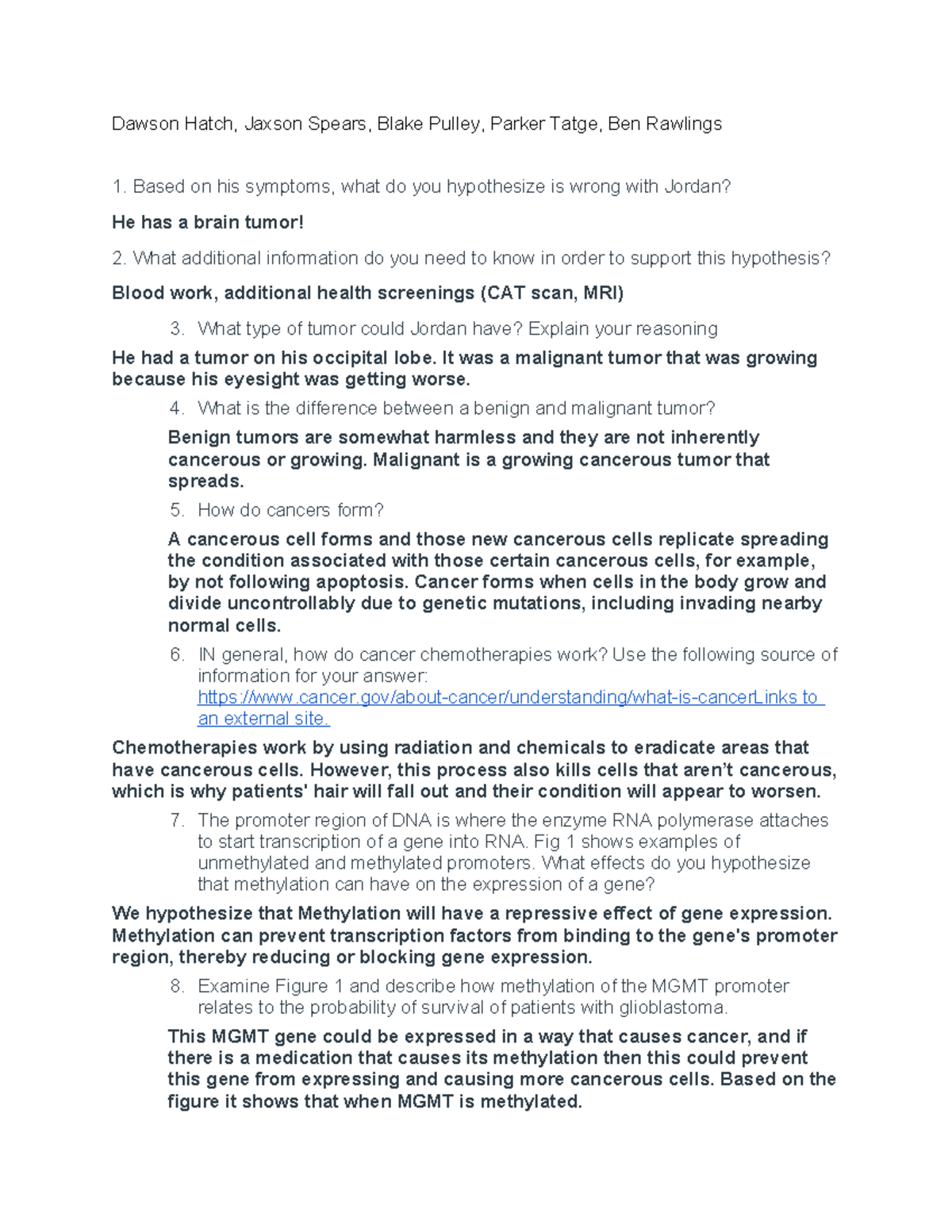 Module 9 Case Study: Analysis of Cancer Diagnosis & Treatment Options ...