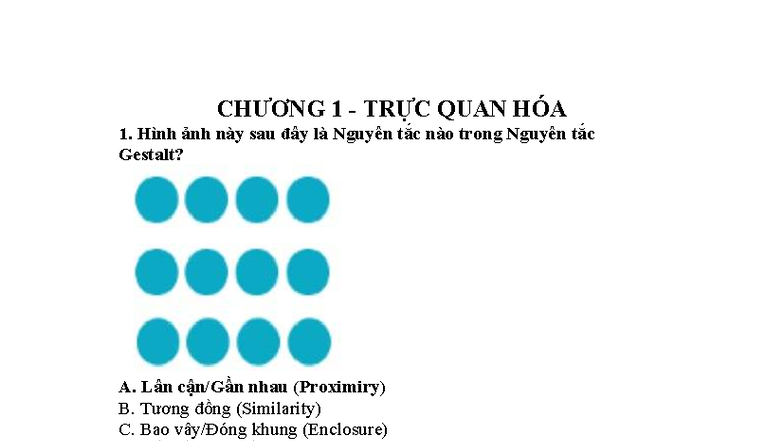 TQH CUỐI KÌ: NGUYÊN TẮC GESTALT VÀ CÁC CÁCH NHẬN BIẾT - Document Preview