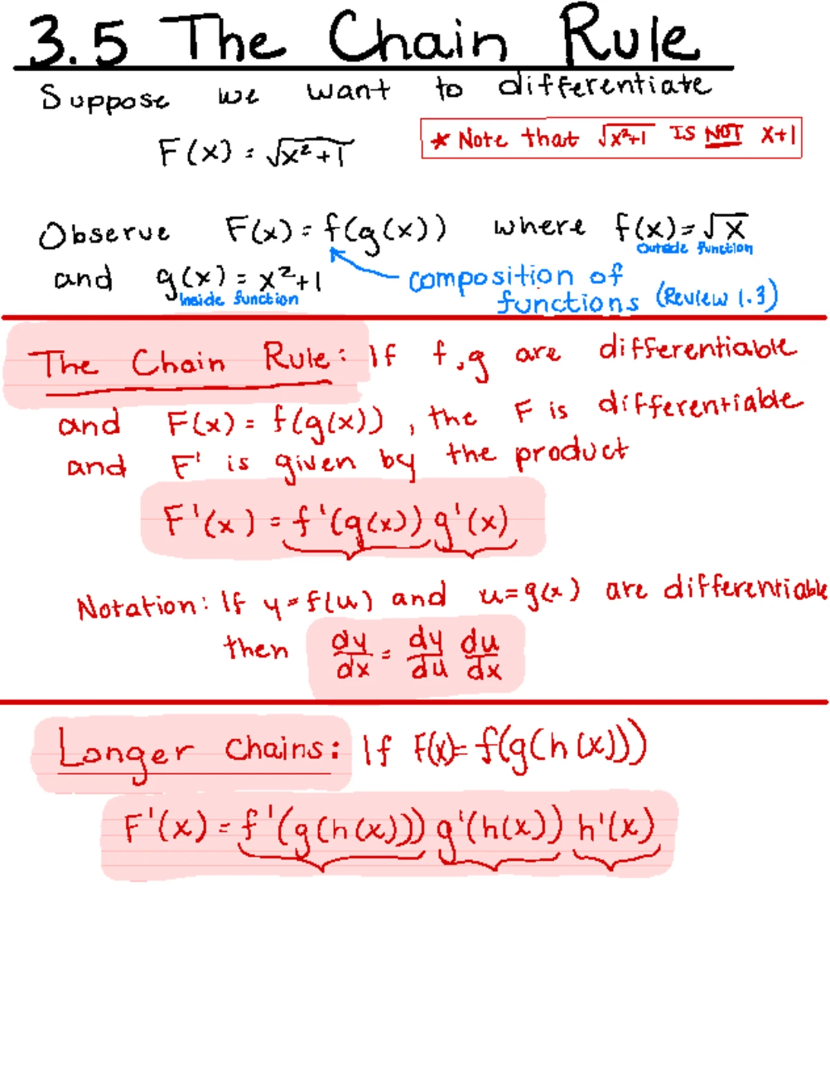 LS+Calc+3 - notes - Derivative formulas we have so far: · (x) = nx not ...