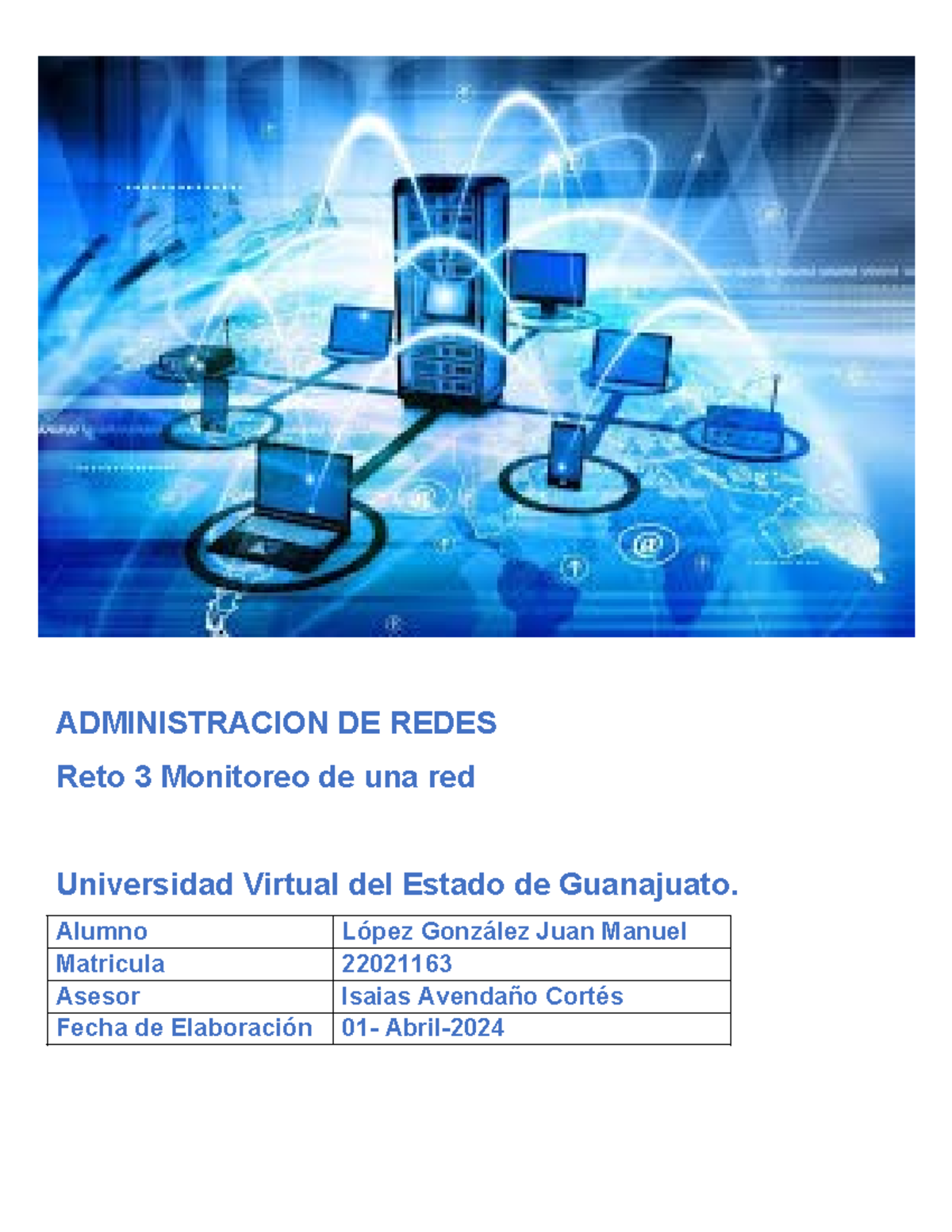 R3- Monitoreo y Análisis de Redes - Universidad Virtual de Guanajuato ...