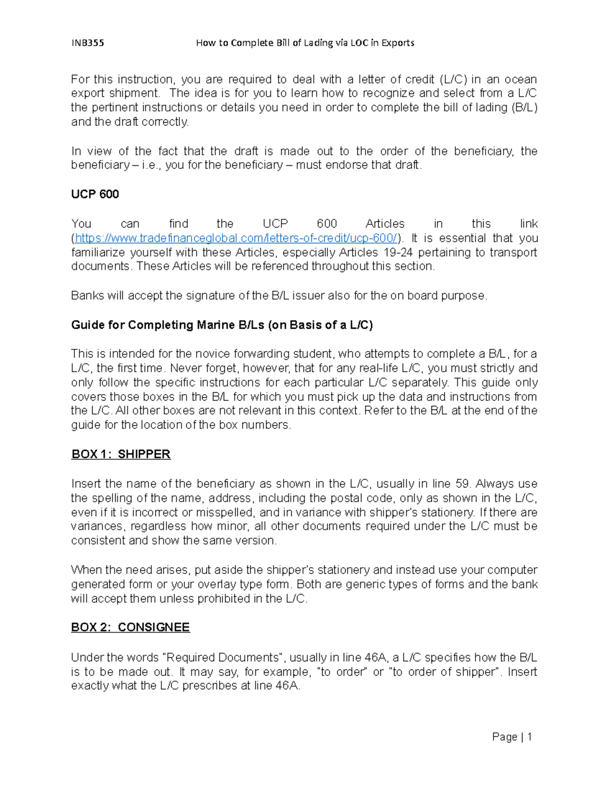 Final Exam Study Guide - LOC in BOL Questions & Answers (BOL 101) - Studocu