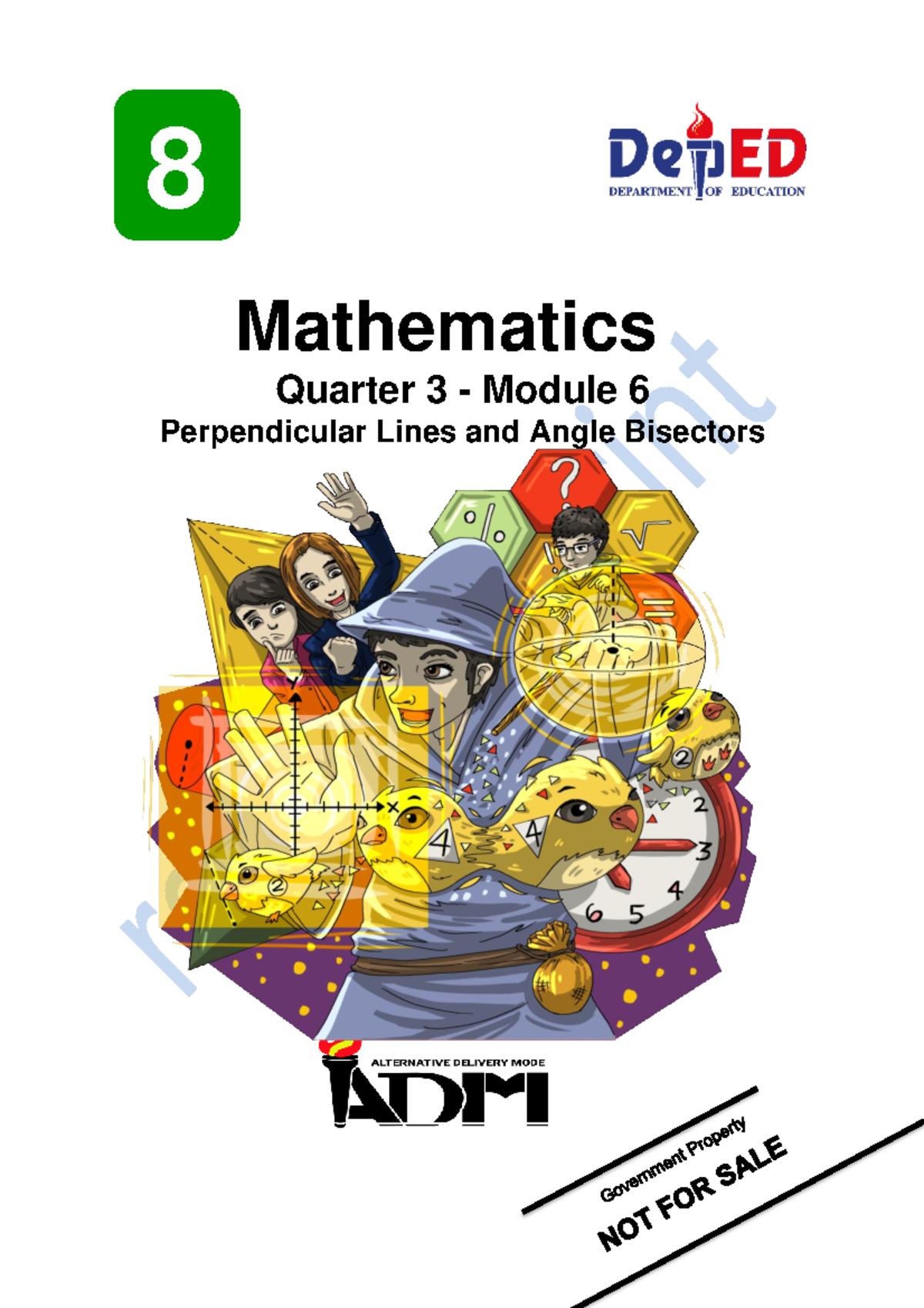 Math8 q3 mod6 Perpendicular-Lines- v5 - Mathematics Quarter 3 - Module ...