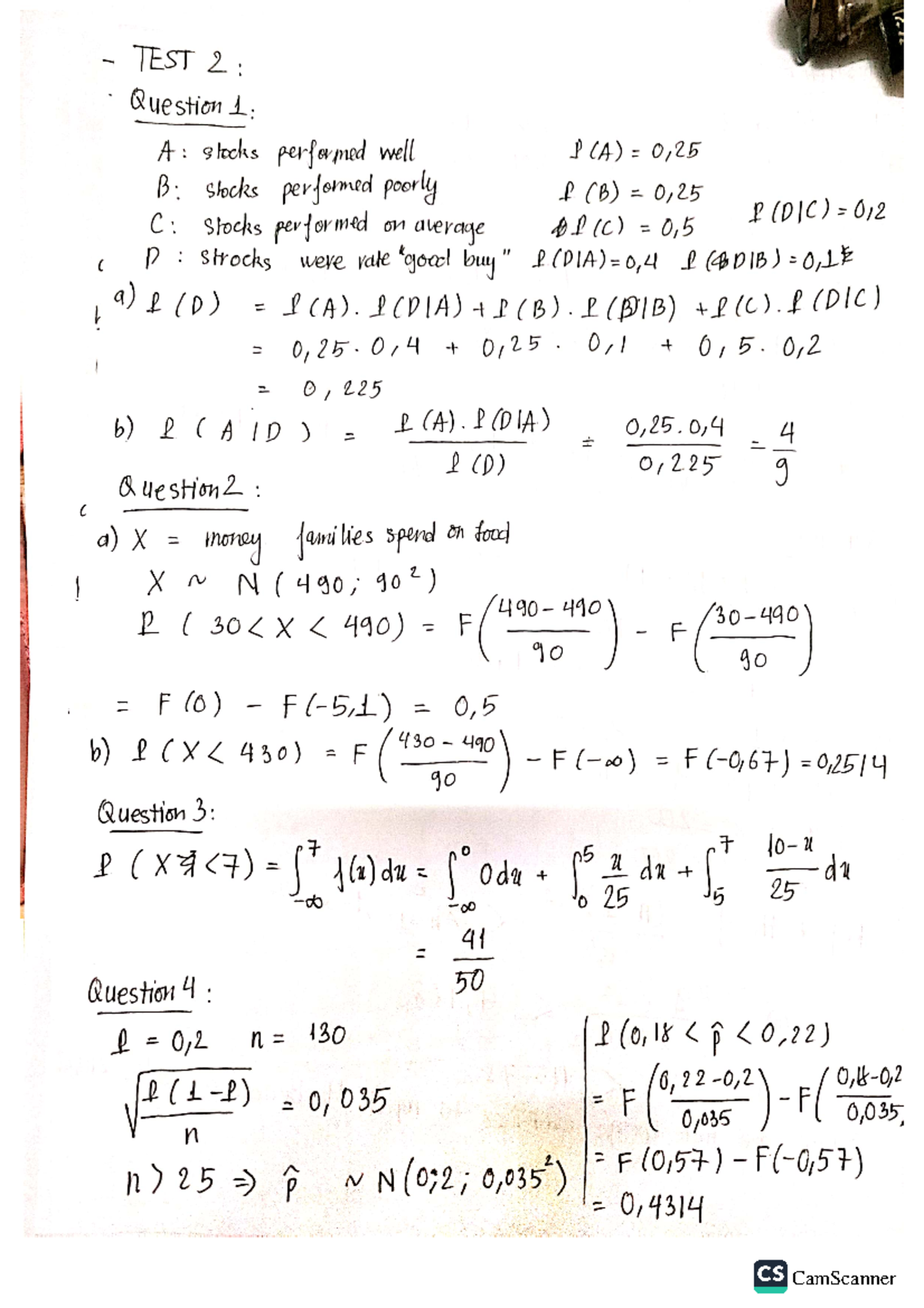 Test 2 - Comprehensive Solutions and Commentary by Thầy Tú - Studocu