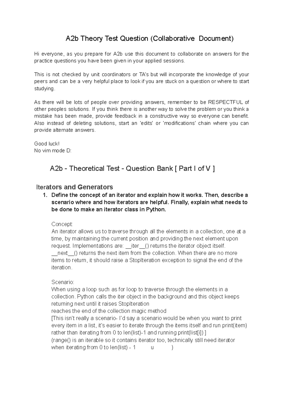 A2b Theory Test Question Bank: Collaborative Study Resource - Studocu