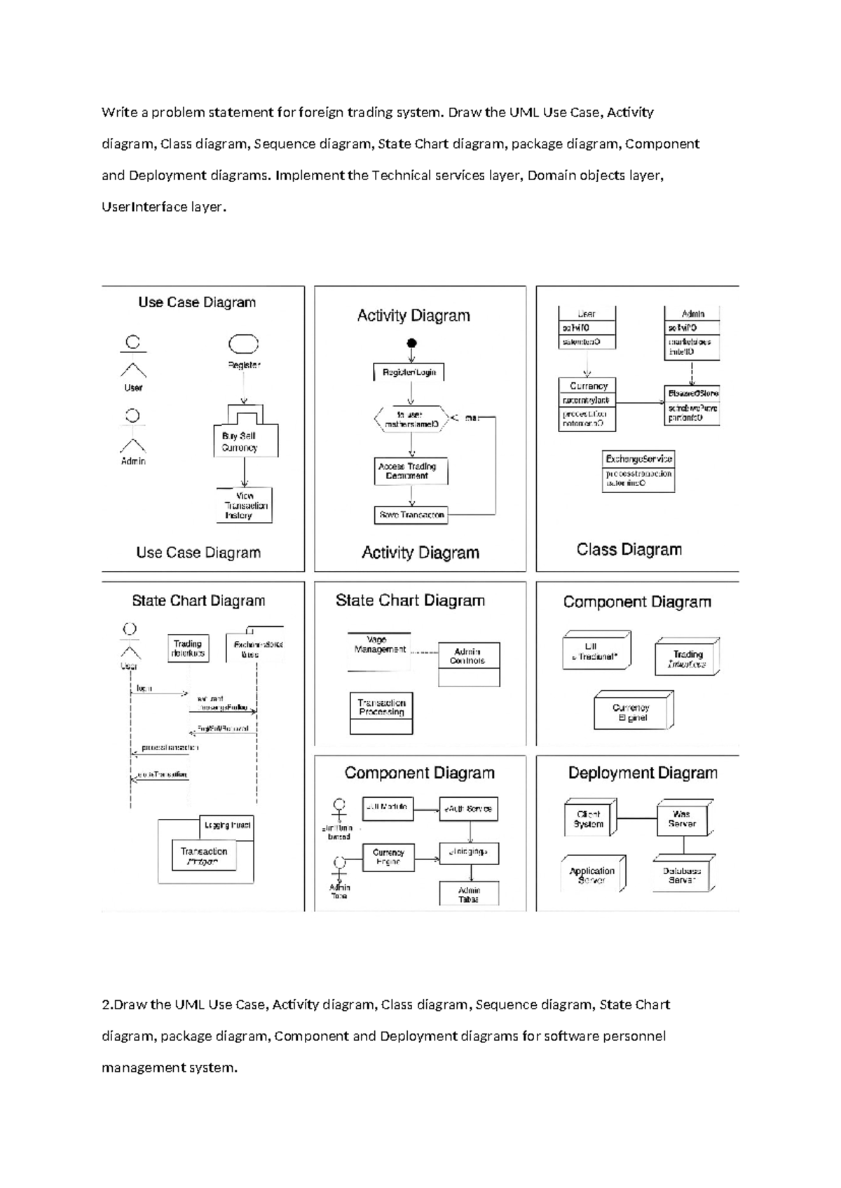 Oose out syllabus question - Write a problem statement for foreign ...