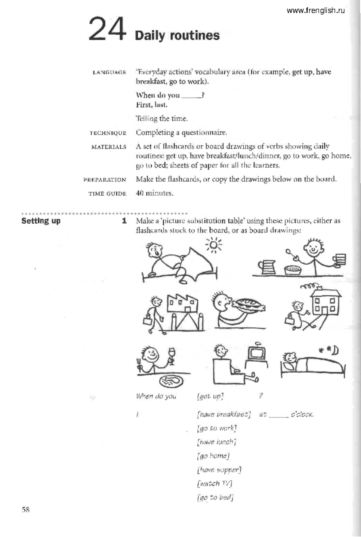 Daily Routines & Time: Speaking & Grammar in English (1) 5 - Studocu
