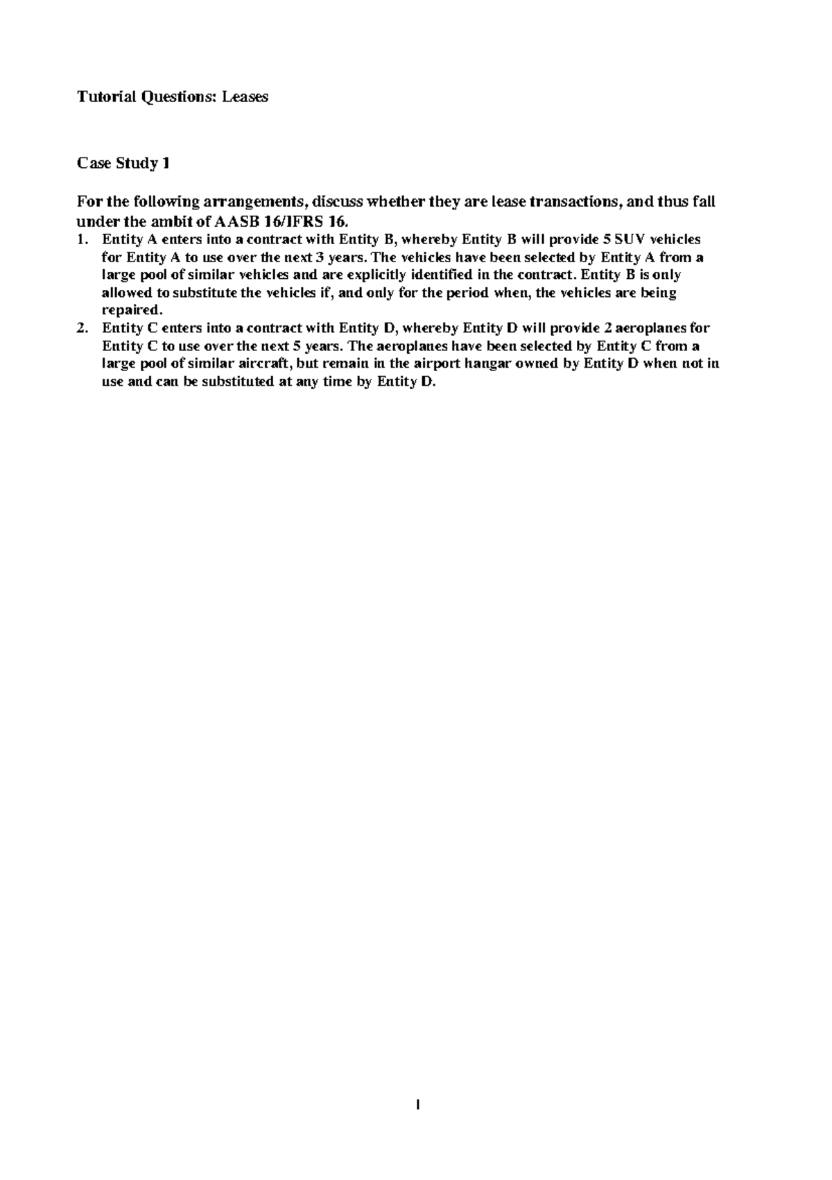 Tutorial+Questions+-+Leases - Tutorial Questions: Leases Case Study 1 ...