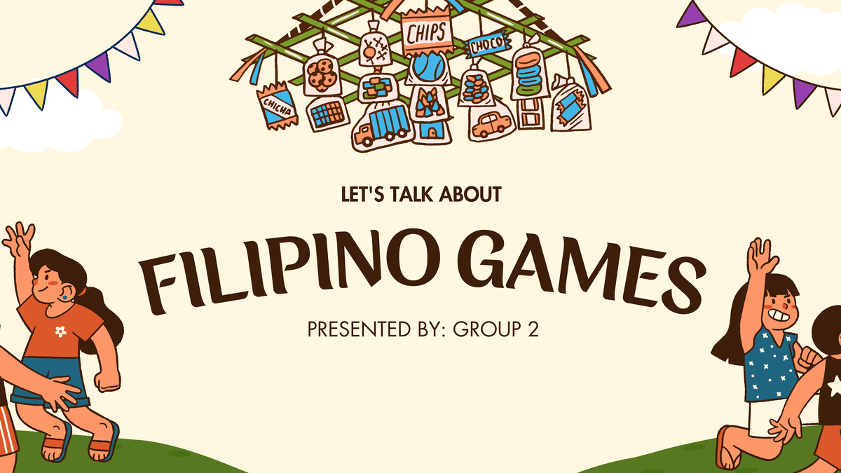 Filipino Games - Original from Philippines - F I L IP IN O GA M E S LET ...