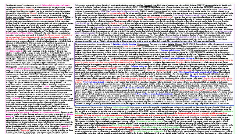 Feuille de notes - Examen final en Interdisciplinarité (INTD) - Studocu