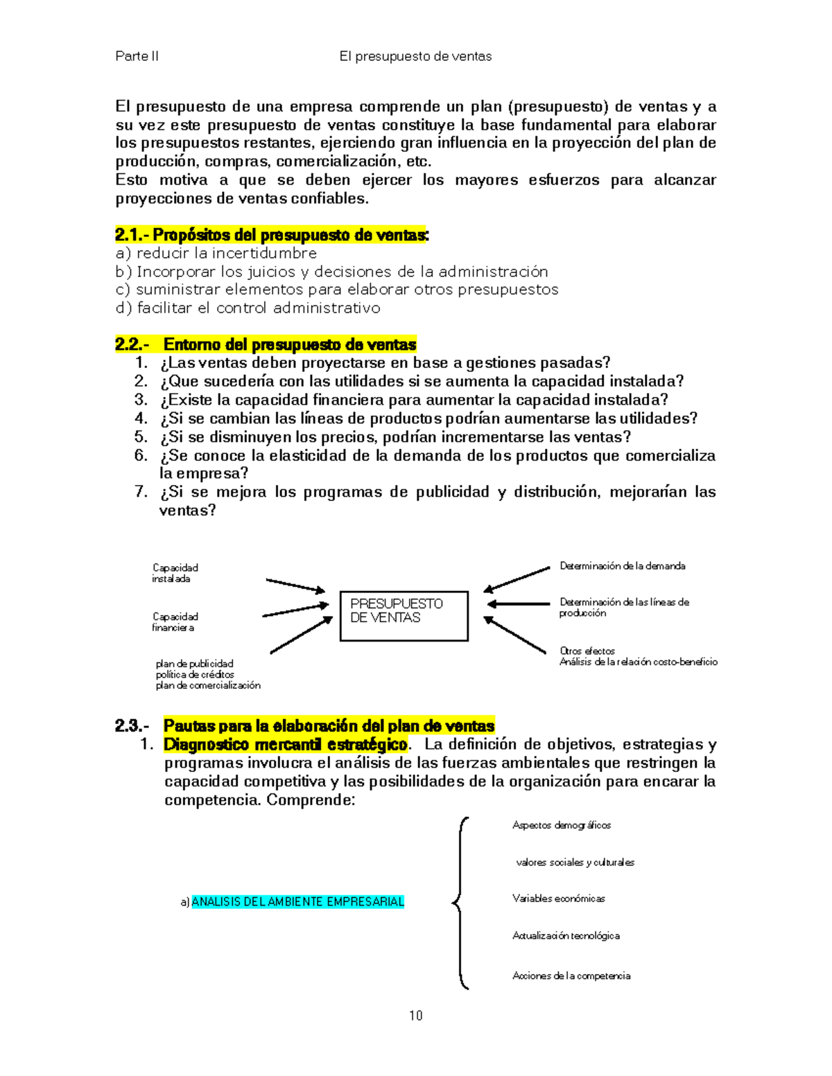 Presupuesto de Ventas: Análisis y Estrategias para el Éxito - Studocu