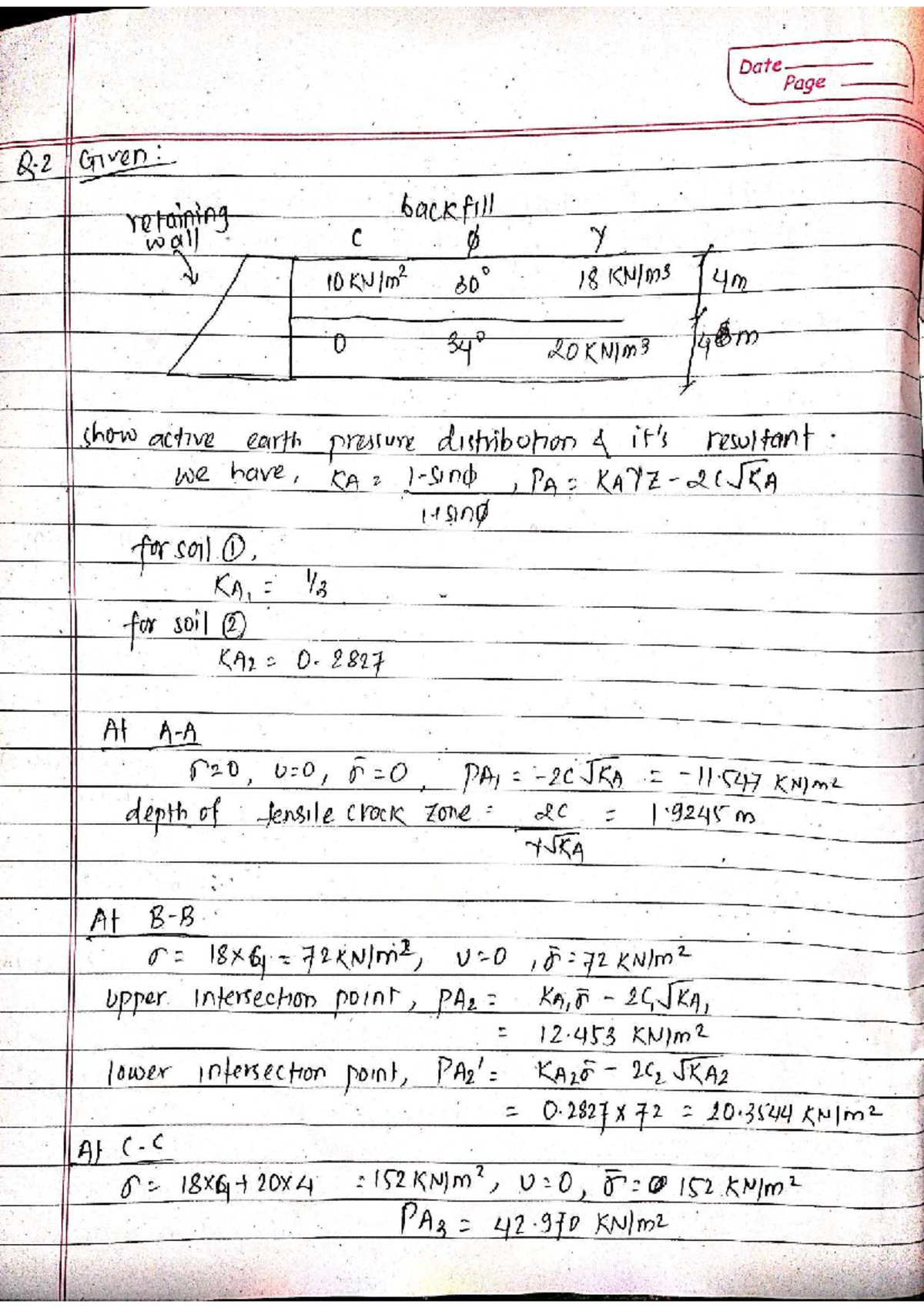 Foundation Engineering: 20 Questions on Retaining Walls and Thrust ...