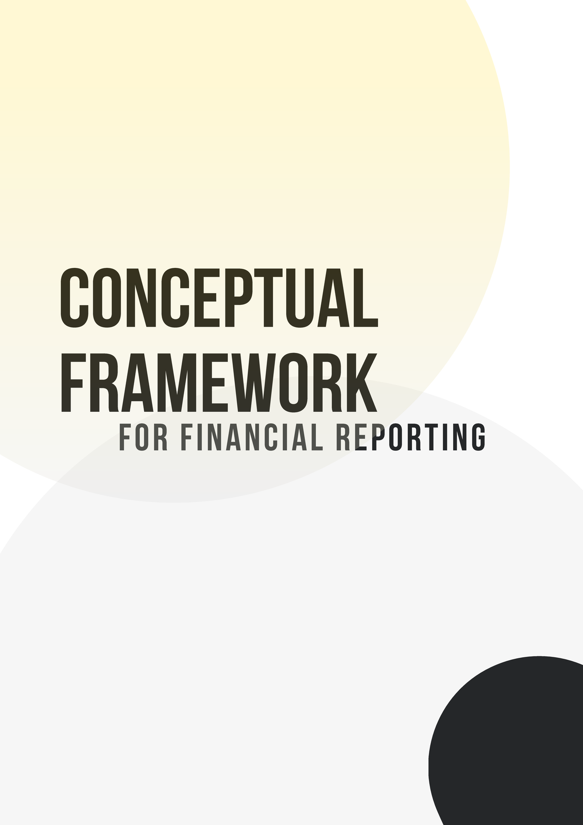 2C Elle Ariel B Conceptual Framework 2020 - For Financial Reporting ...
