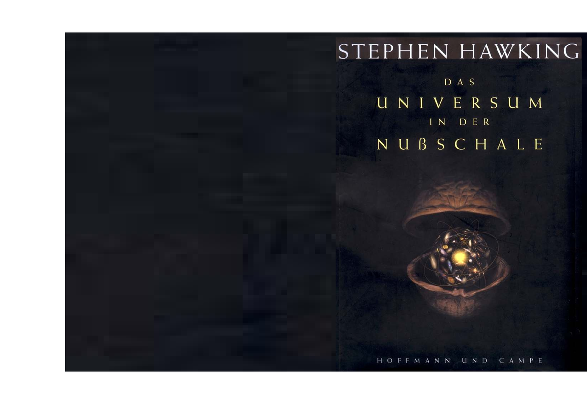 Das Universum in der Nußschale Stephen Hawking (Fachliche Beratung