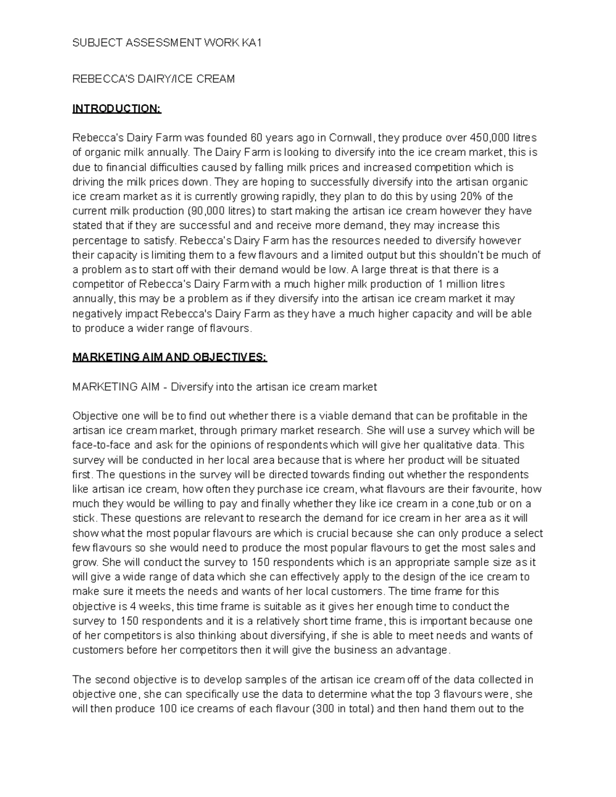 Btec unit 2 adsam calmsun activity 2 campaign marketing message we