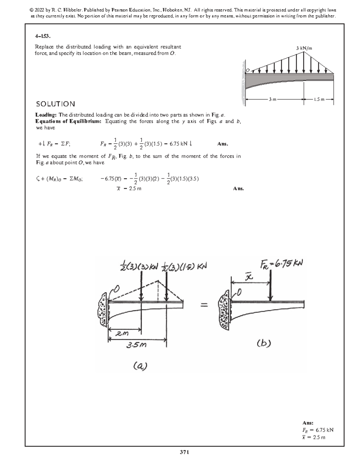 SWK 15th Ed Solution Manual - Distributed Loading Analysis - Studocu