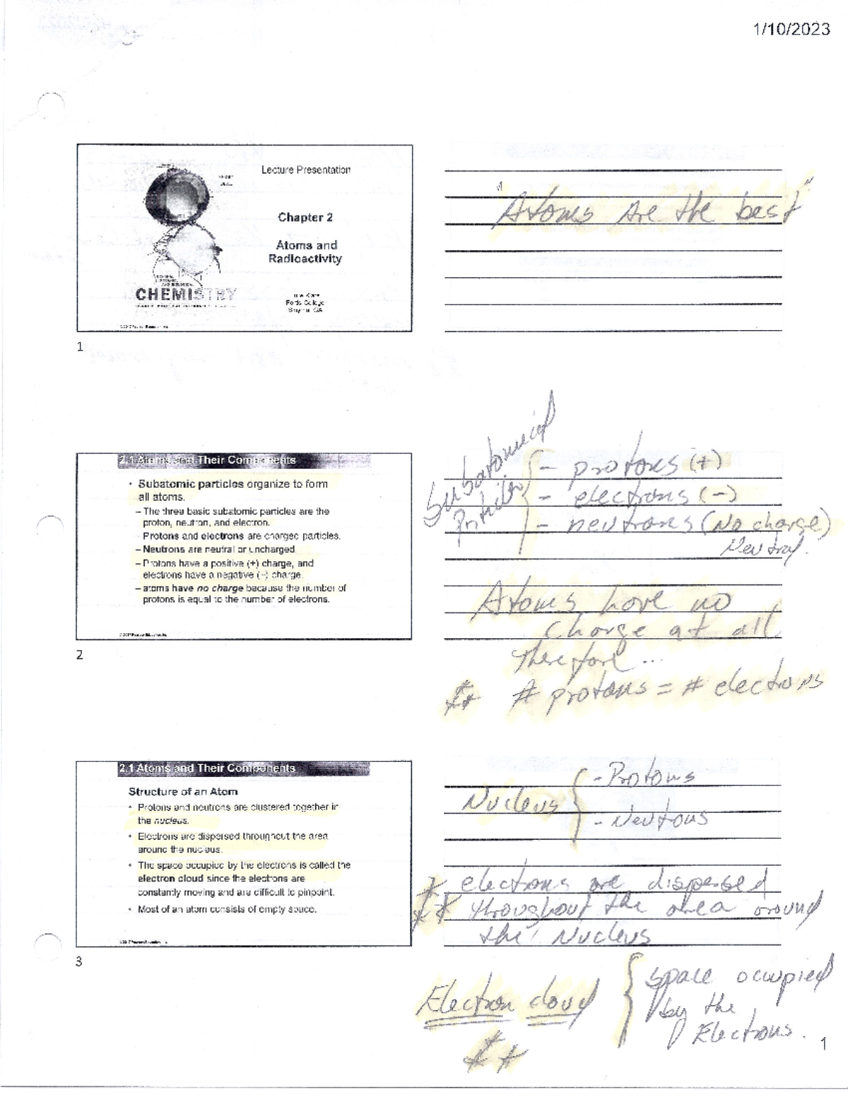 Chapter 2 Study Notes for Review and Exam Preparation - Studocu