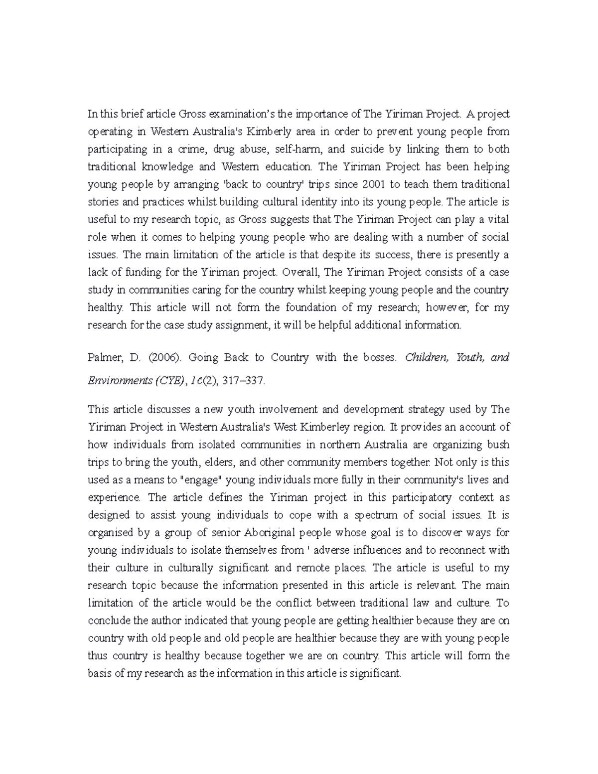 Class notes - In this brief article Gross examination’s the importance ...