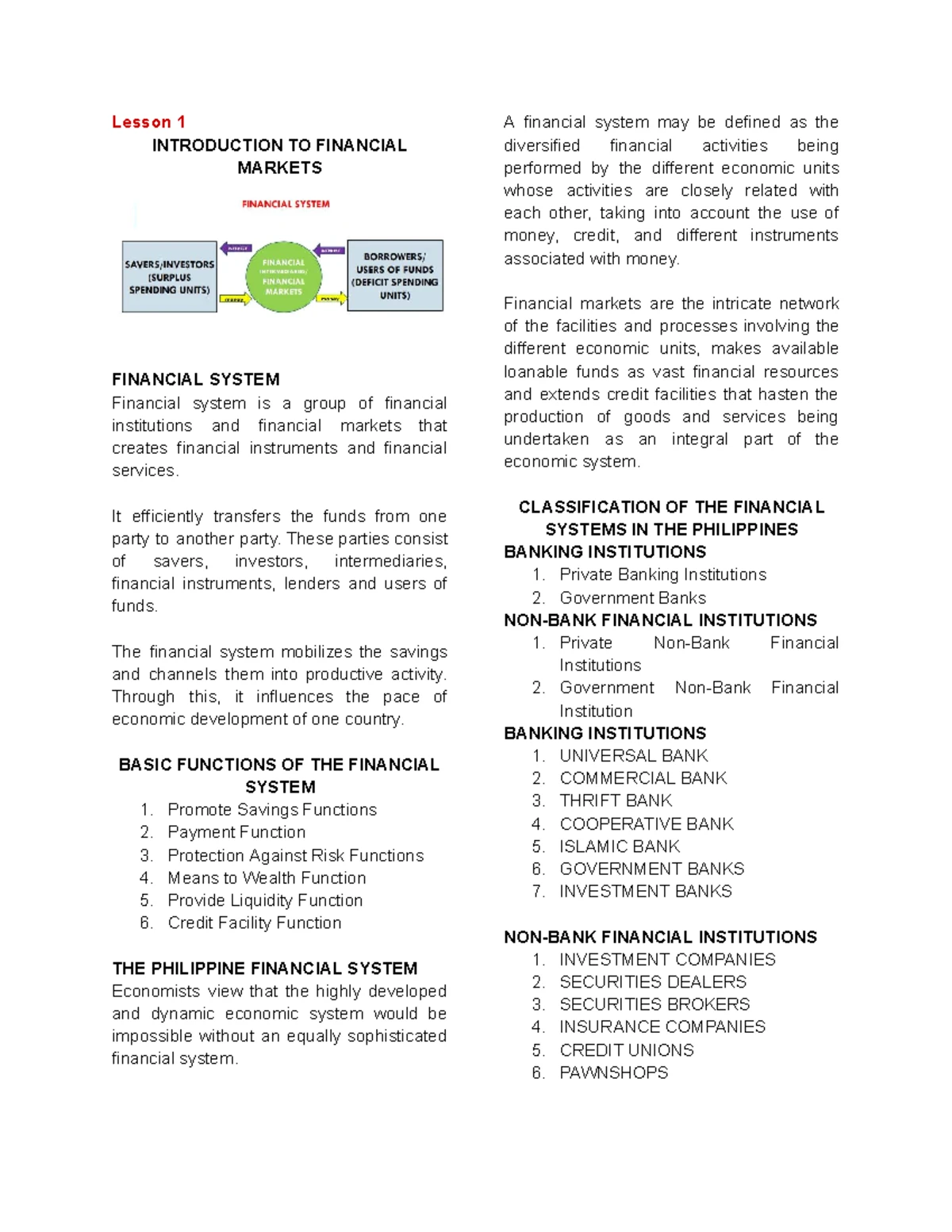 FIN-2023: Comprehensive Financial Management Study Notes - Studocu