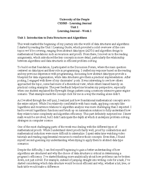 CS Data Structures Assignment: Developing a Stack in Java - Studocu