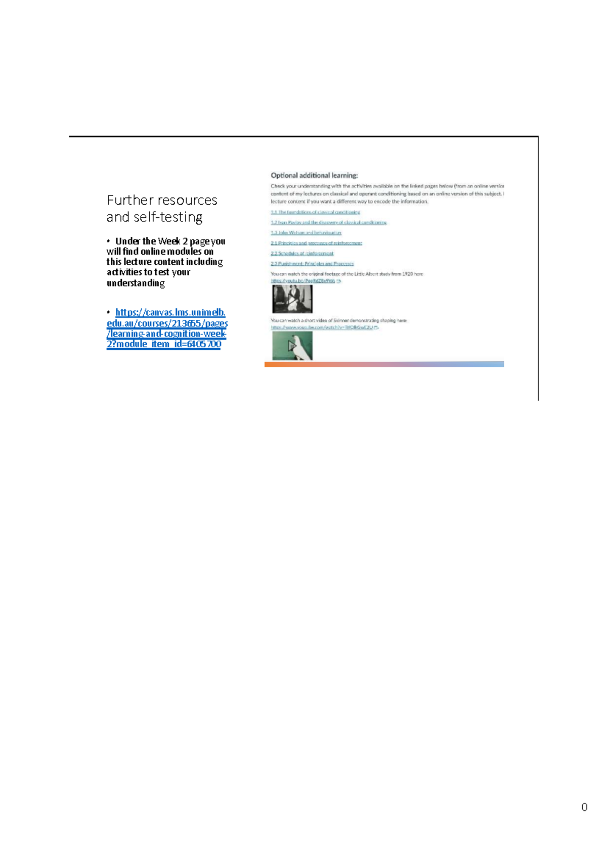 Operant Conditioning Overview: Learning Outcomes & Key Concepts (PSY ...