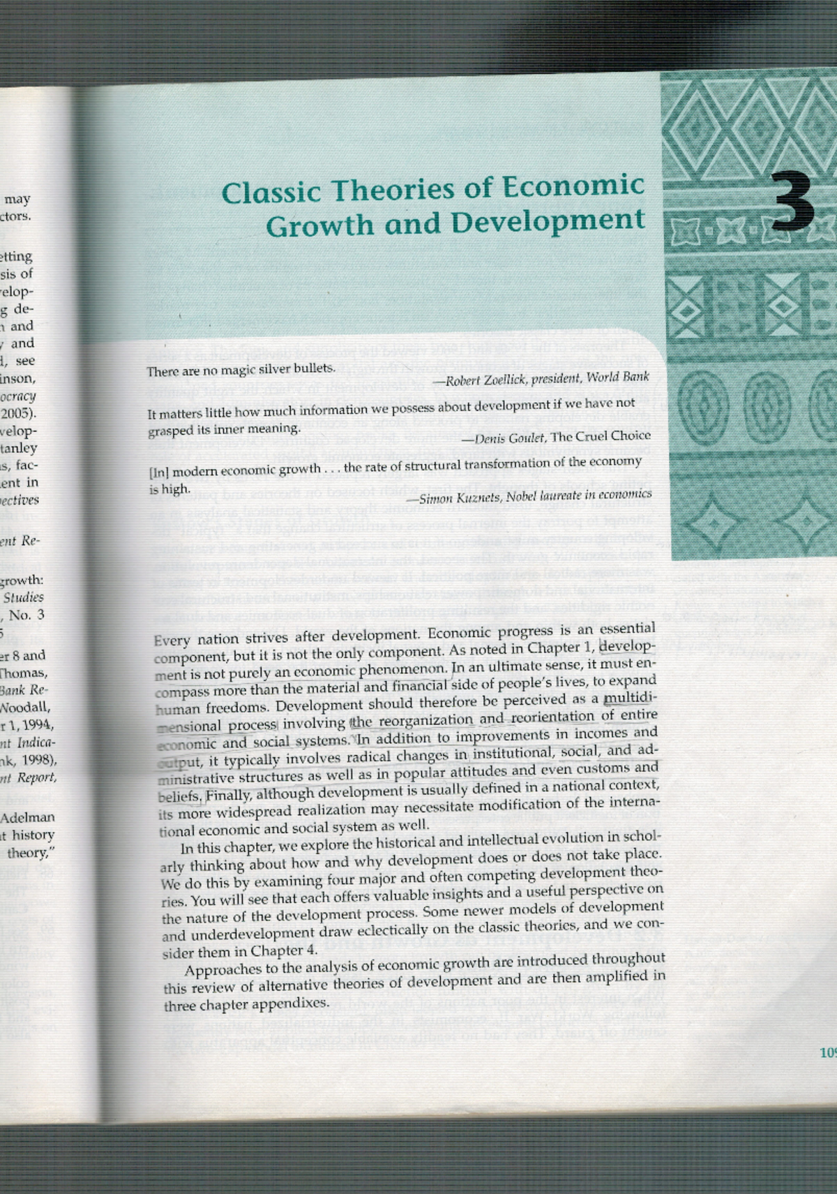 ED111 Chapter 3 - Classic Theories of Economic Growth & Development ...