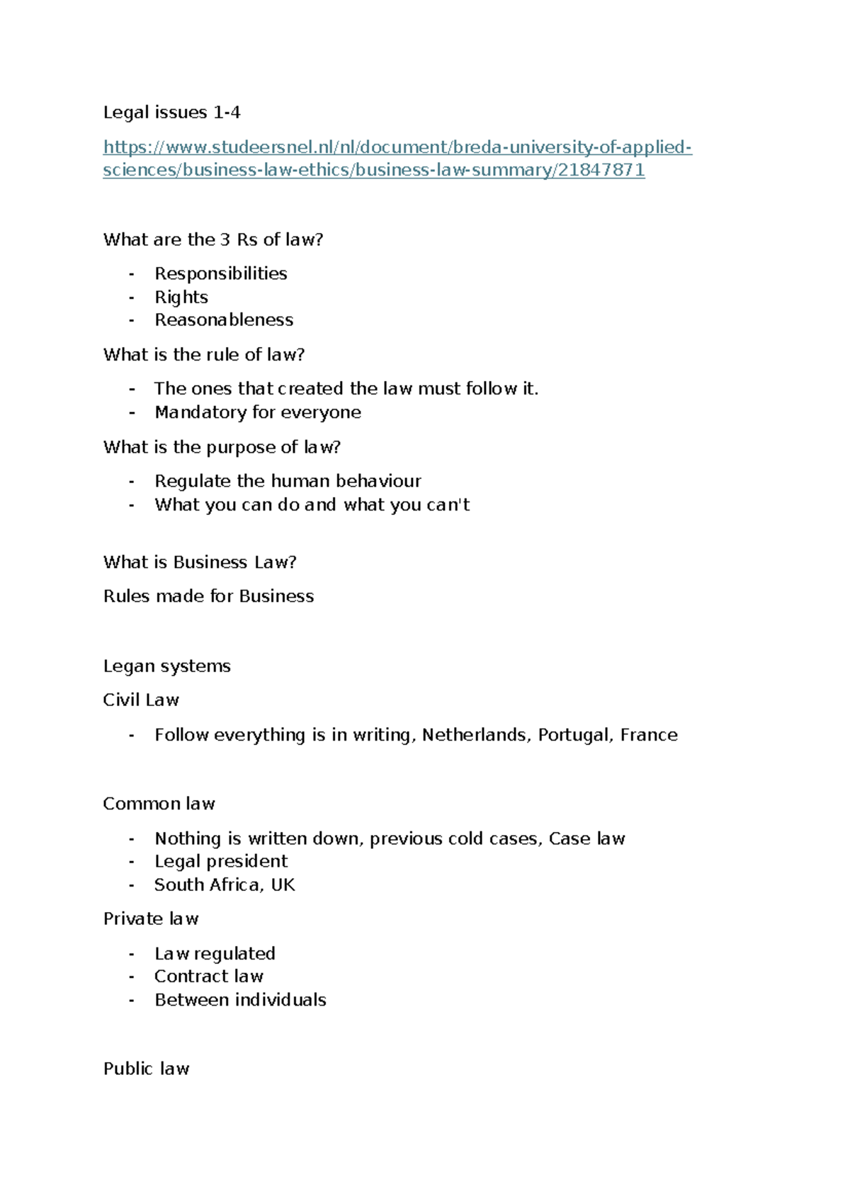 Business Law Exam: Key Concepts and Legal Principles Explained ...