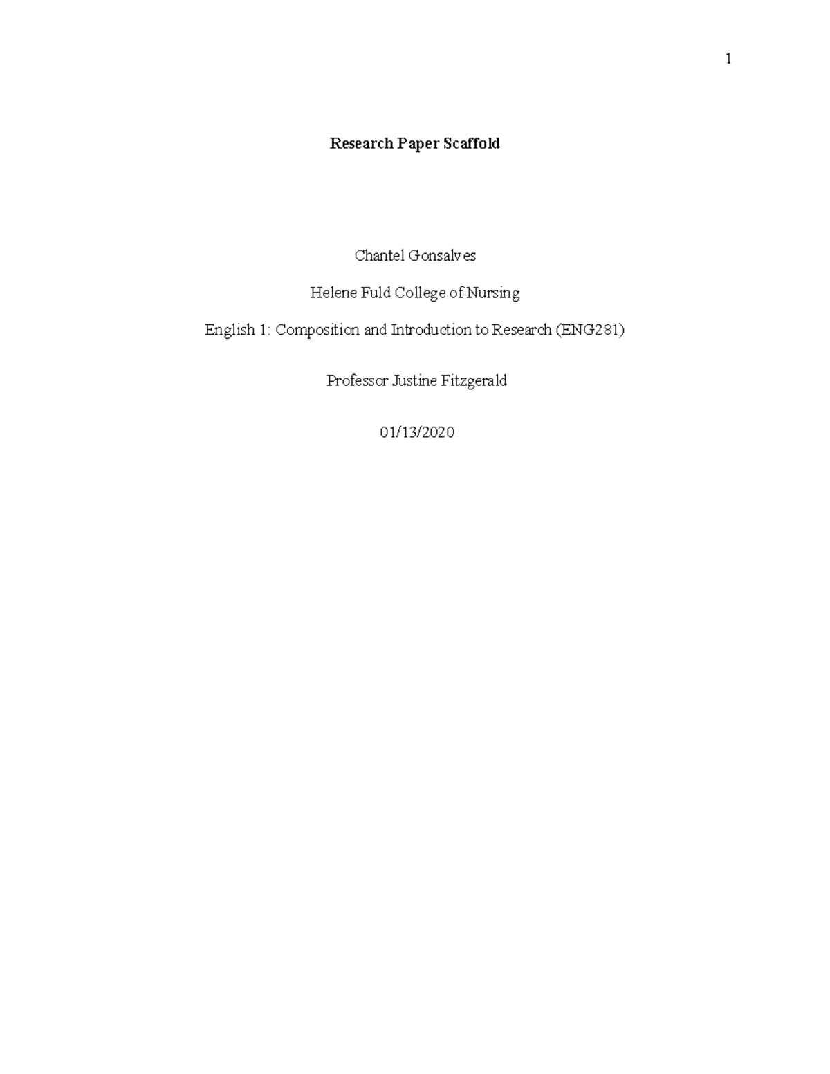 2097527053 Stress and Health. Sample - Research Paper Scaffold Chantel ...