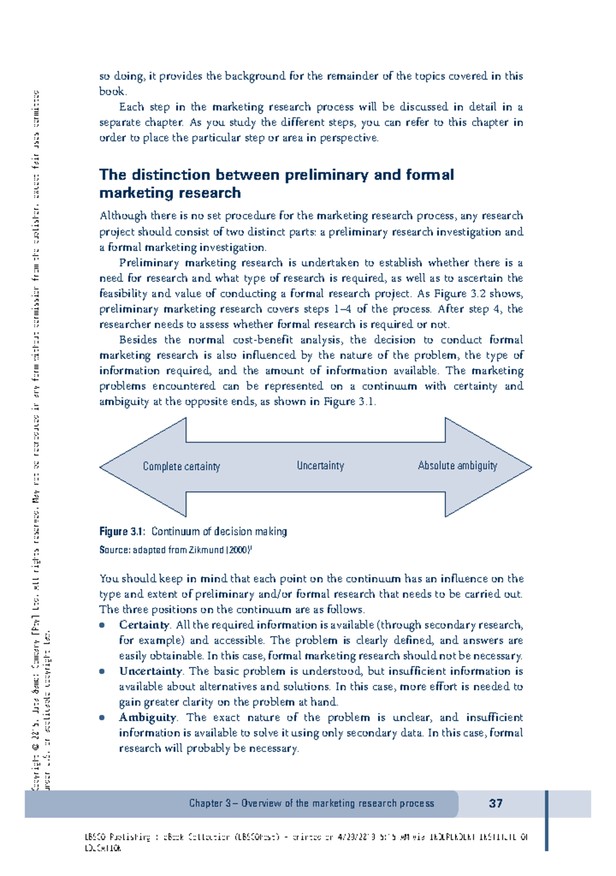 Ebscohost - MARKETING MANAGEMENT TEXTBOOK - Chapter 3 – Overview of the ...