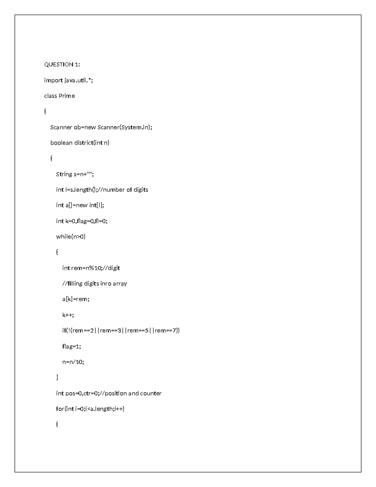 Class 12 - Mock Practical Question on Prime Numbers and Frequencies ...
