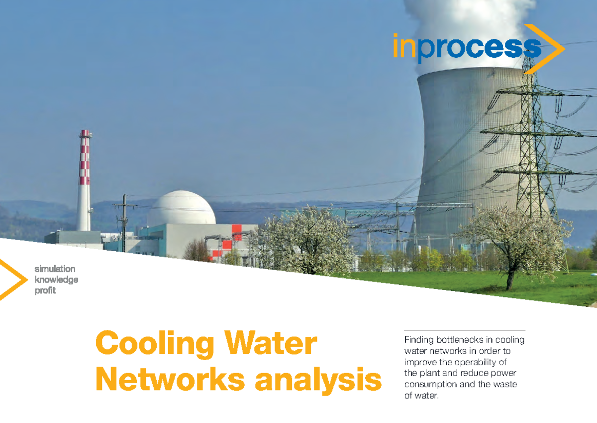 Cooling water network inprocess - Cooling Water Networks analysis ...