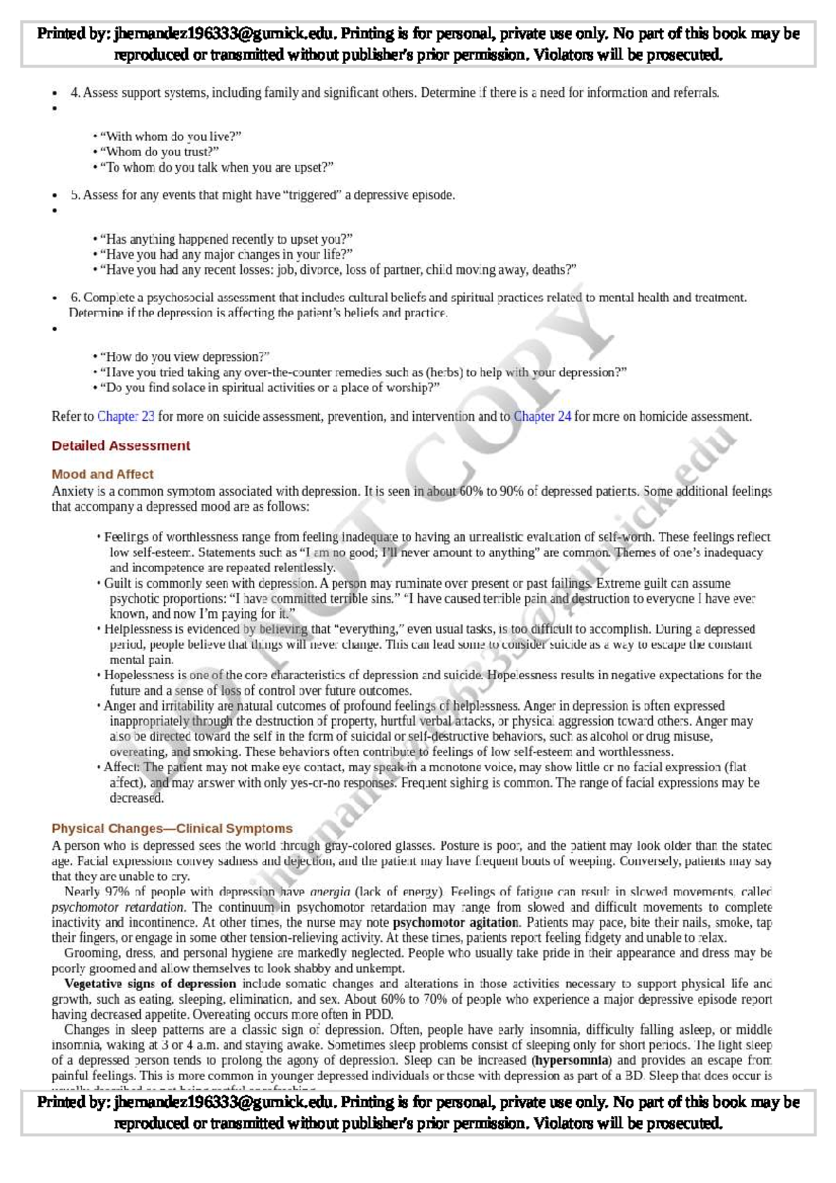 Varcarolis Essentials of Psychiatric Mental Health Nursing Notes - Studocu