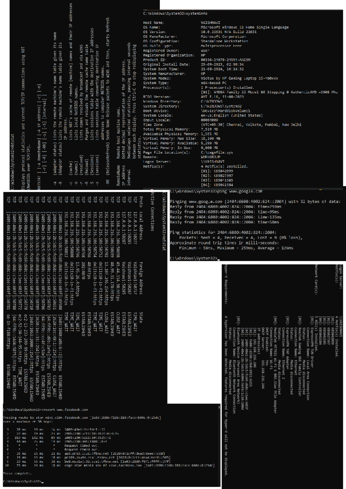 Cmd - System Configuration & Network Pinging Knowledge Document - Studocu
