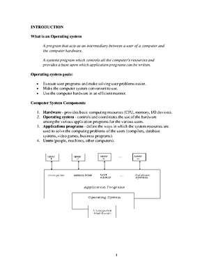 OS Chapter 2 - wonderment - Chapter Two Process Management 2 Overview ...