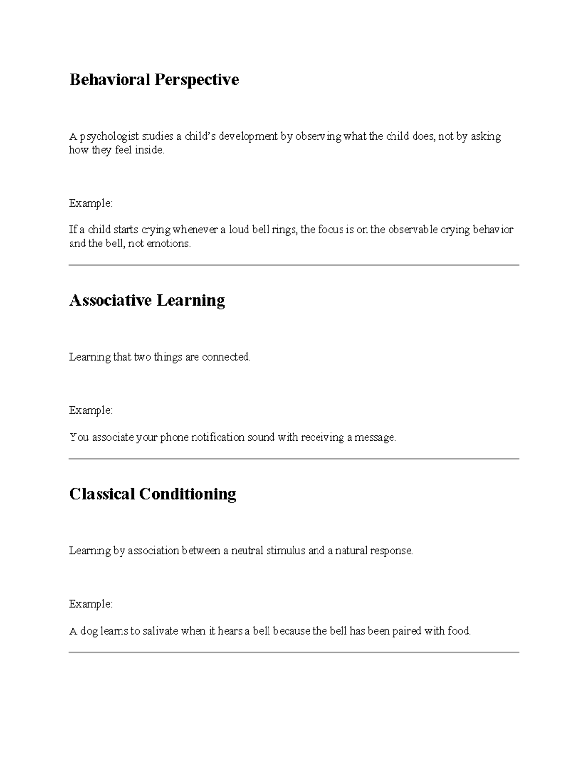 AP Psych 3.7-3.8 Quiz: Behavioral Learning Concepts - Studocu