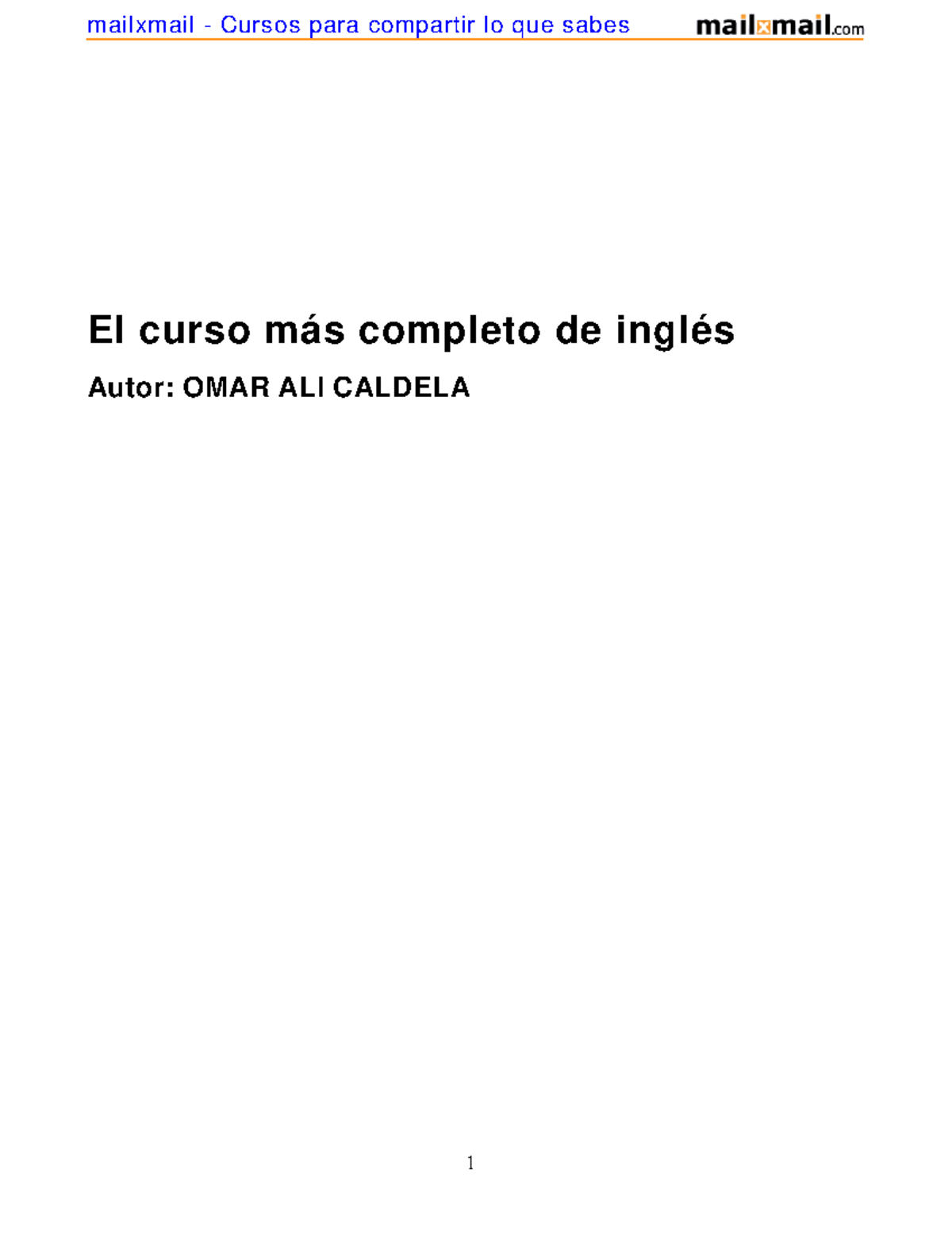 Curso Completo de Inglés 15261: Domina el Idioma con Éxito - Studocu