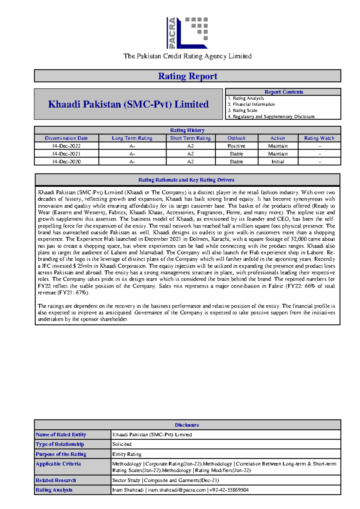 RR 2038 10766 14-Dec-22 - The Pakistan Credit Rating Agency Limited ...
