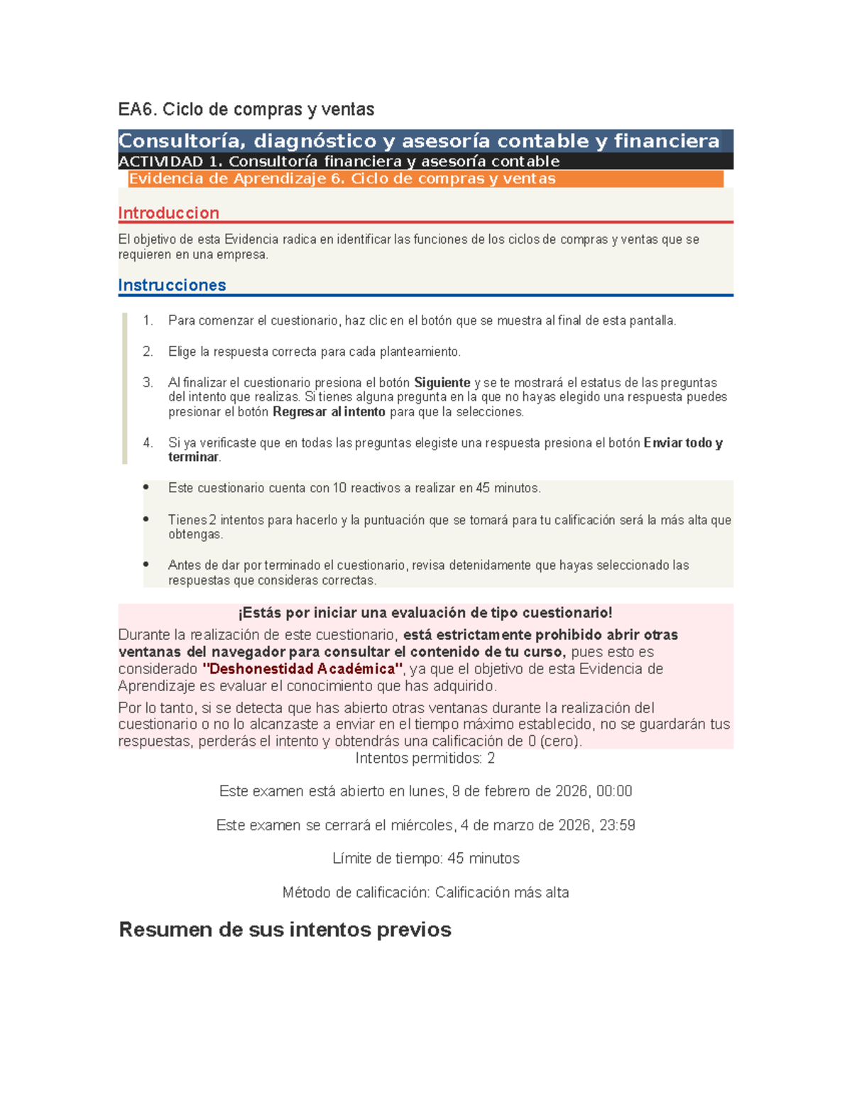 EA6. Consultoría Financiera y Ciclo de Compras y Ventas - Actividad 1 ...