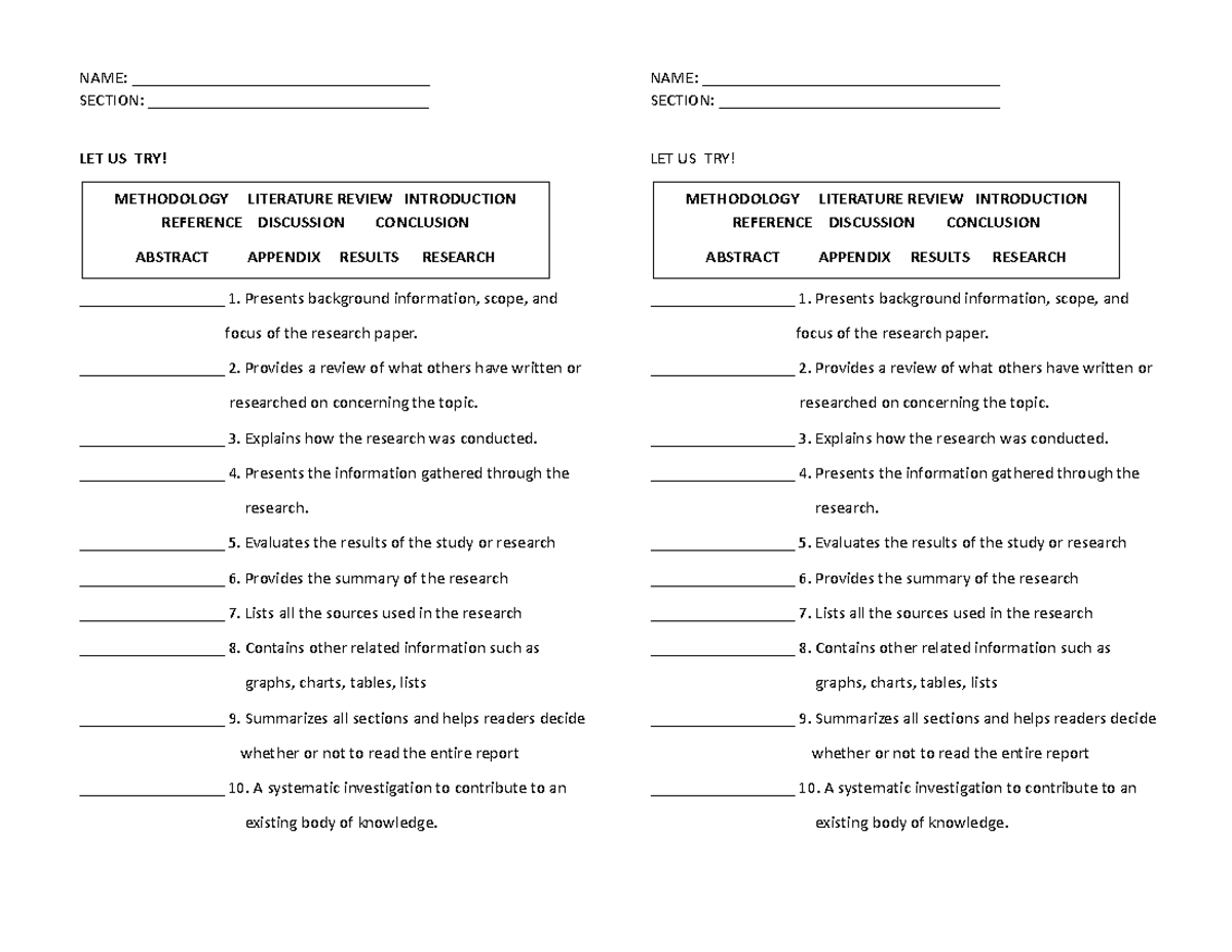 LONG TEST IN FORMALIST APPROACH: LITERARY CRITICISM EXAM - Studocu