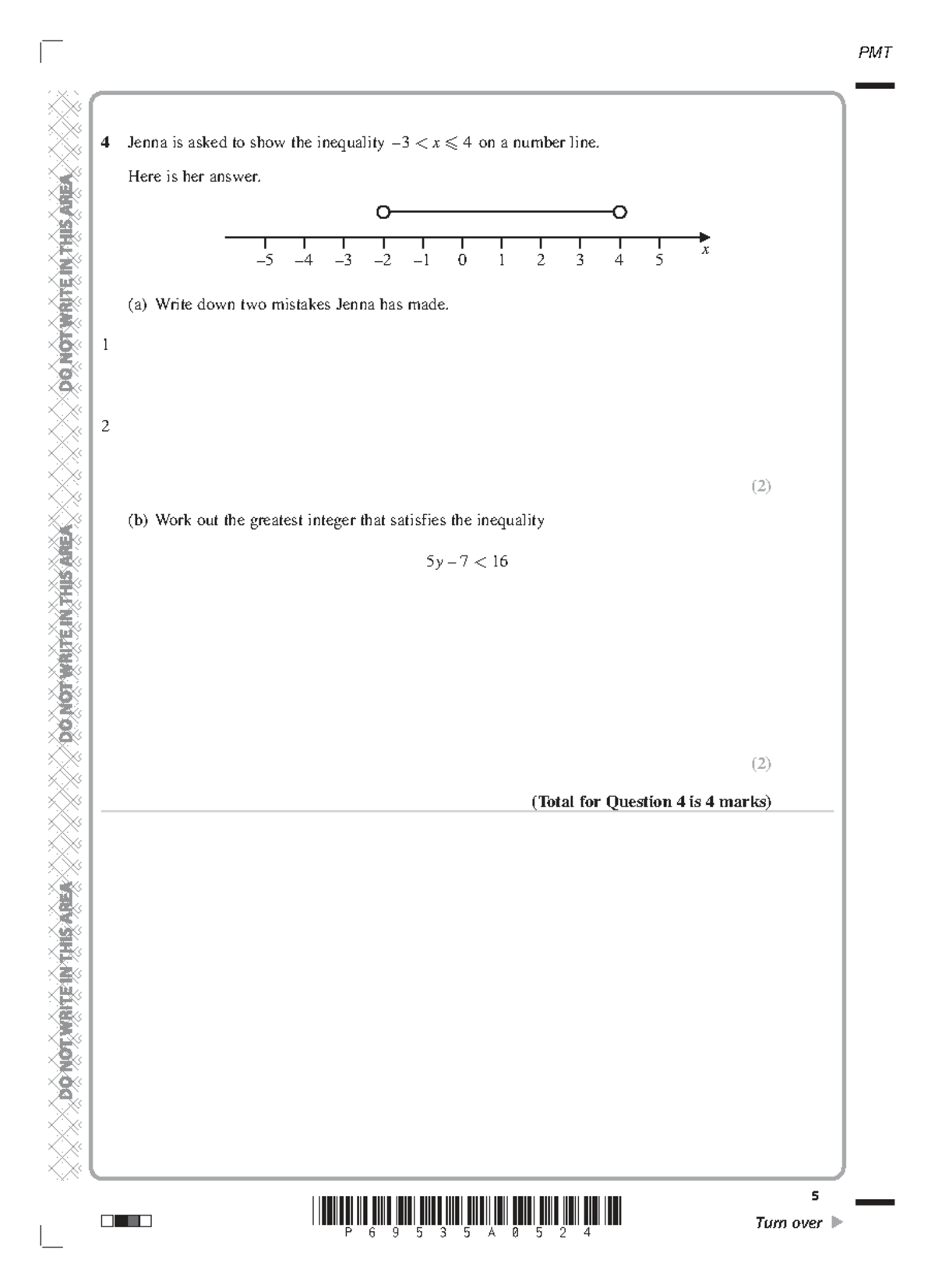 PMT 4-16 Nov 2023 QP 3H: Inequalities, Geometry, and Probability ...
