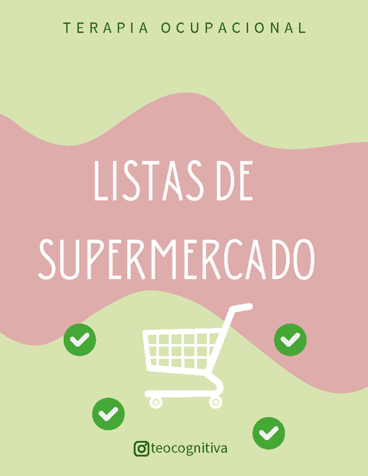 Listas de Supermercado para Terapia Ocupacional - Recursos y Ejemplos - Document Preview