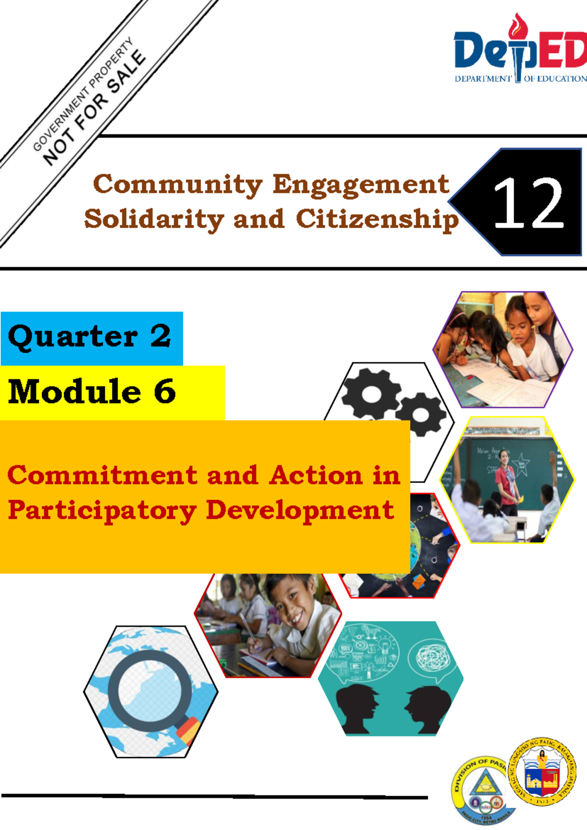 CESC 12 Q2 M6: Commitment & Action in Participatory Development - Studocu