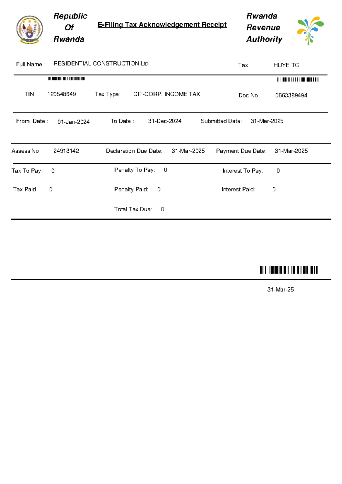 120548649 2025-03-31 10 36 52 - Republic Rwanda E-Filing Tax ...